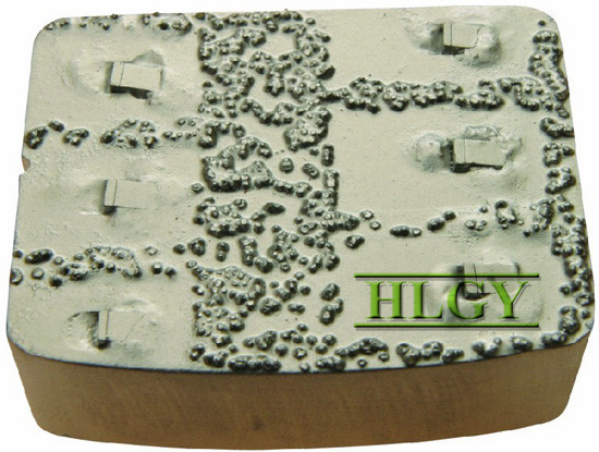 Diamond grinding disc, PCD splinter