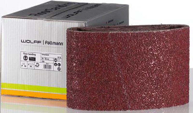 Corundum abrasive belts 250 x 750 mm